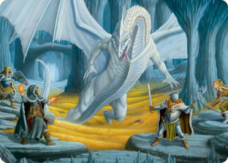 Cave of the Frost Dragon Art Card [Dungeons & Dragons: Adventures in the Forgotten Realms Art Series] | Local Legends