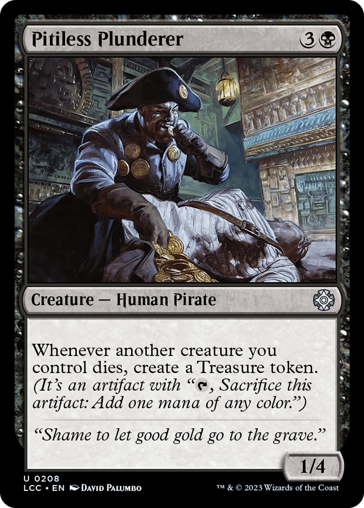 Pitiless Plunderer [The Lost Caverns of Ixalan Commander] | Local Legends
