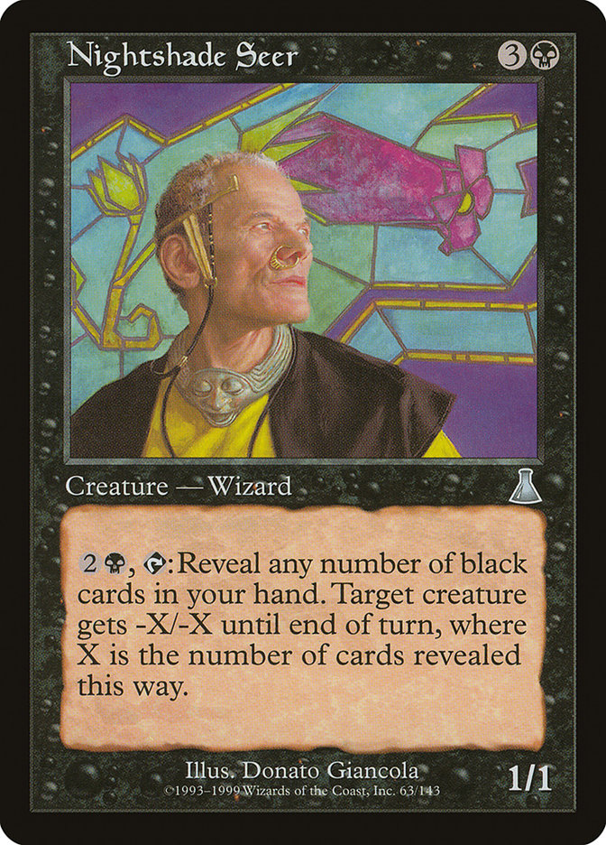 Nightshade Seer [Urza's Destiny] | Local Legends