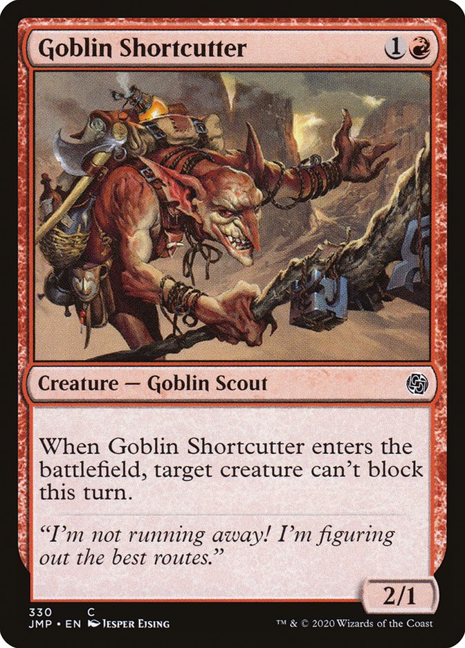 Goblin Shortcutter [Jumpstart] | Golgari Games