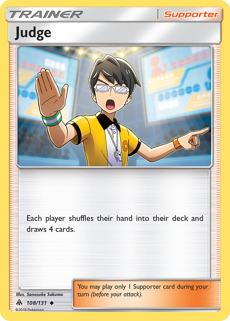 Judge (108/131) [Sun & Moon: Forbidden Light] | Local Legends