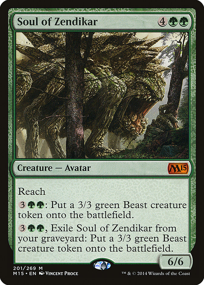 Soul of Zendikar [Magic 2015] | Golgari Games