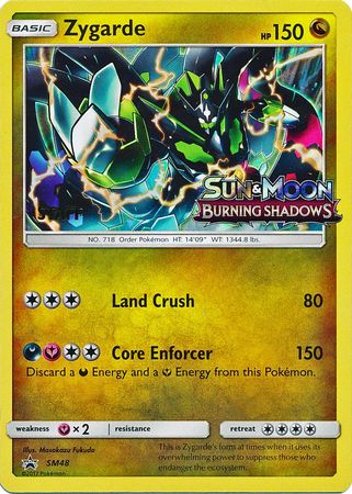 Zygarde (SM48) (Staff Prerelease Promo) [Sun & Moon: Black Star Promos] | Golgari Games