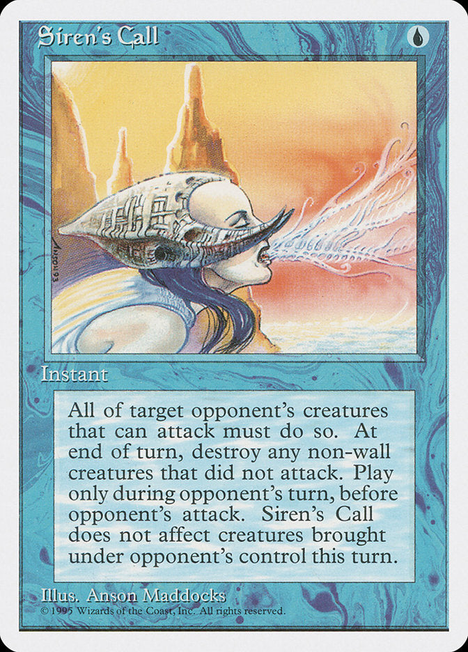 Siren's Call [Fourth Edition] | Local Legends