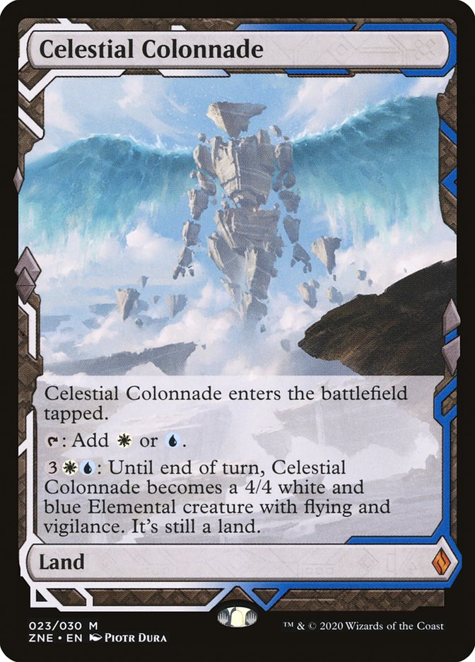 Celestial Colonnade (Expeditions) [Zendikar Rising Expeditions] | Golgari Games