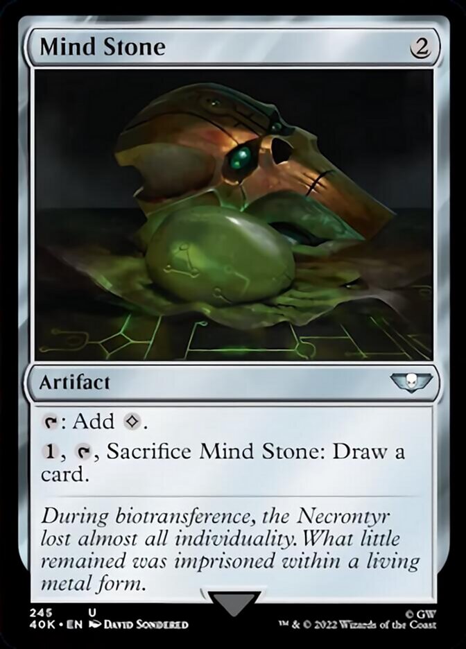 Mind Stone (245) (Surge Foil) [Universes Beyond: Warhammer 40,000] | Golgari Games