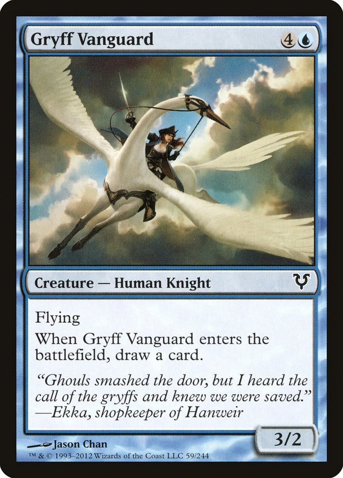 Gryff Vanguard [Avacyn Restored] | Golgari Games