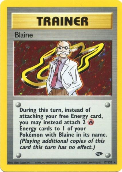 Blaine (17/132) [Gym Challenge Unlimited] | Golgari Games