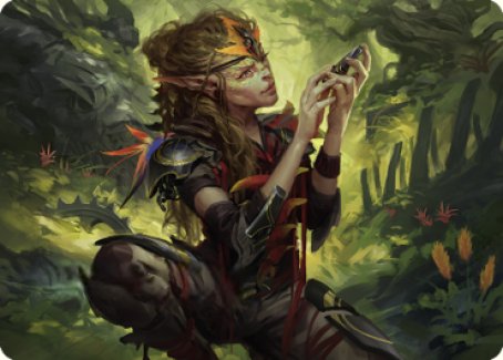 Meria, Scholar of Antiquity Art Card [Dominaria United Art Series] | Local Legends