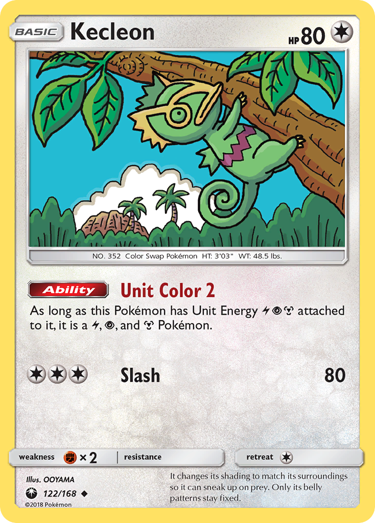 Kecleon (122/168) [Sun & Moon: Celestial Storm] | Golgari Games