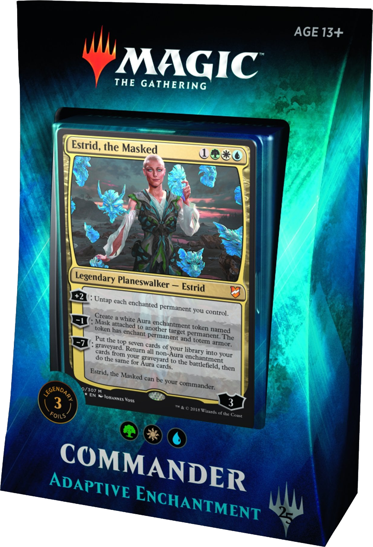 Commander 2018 - Commander Deck (Adaptive Enchantment) | Local Legends