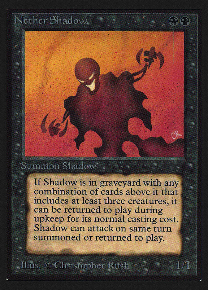 Nether Shadow [Collectors' Edition] | Golgari Games