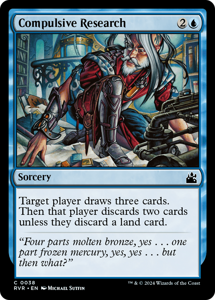 Compulsive Research [Ravnica Remastered] | Local Legends