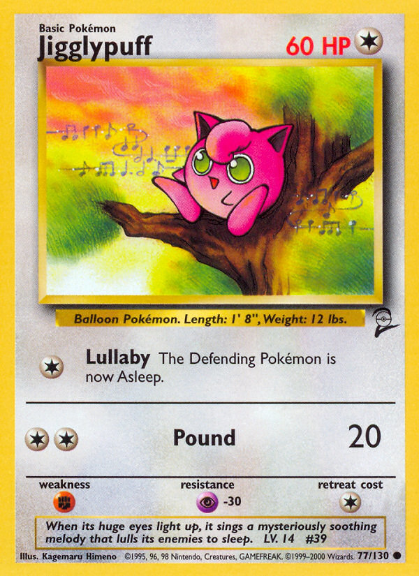 Jigglypuff (77/130) [Base Set 2] | Golgari Games