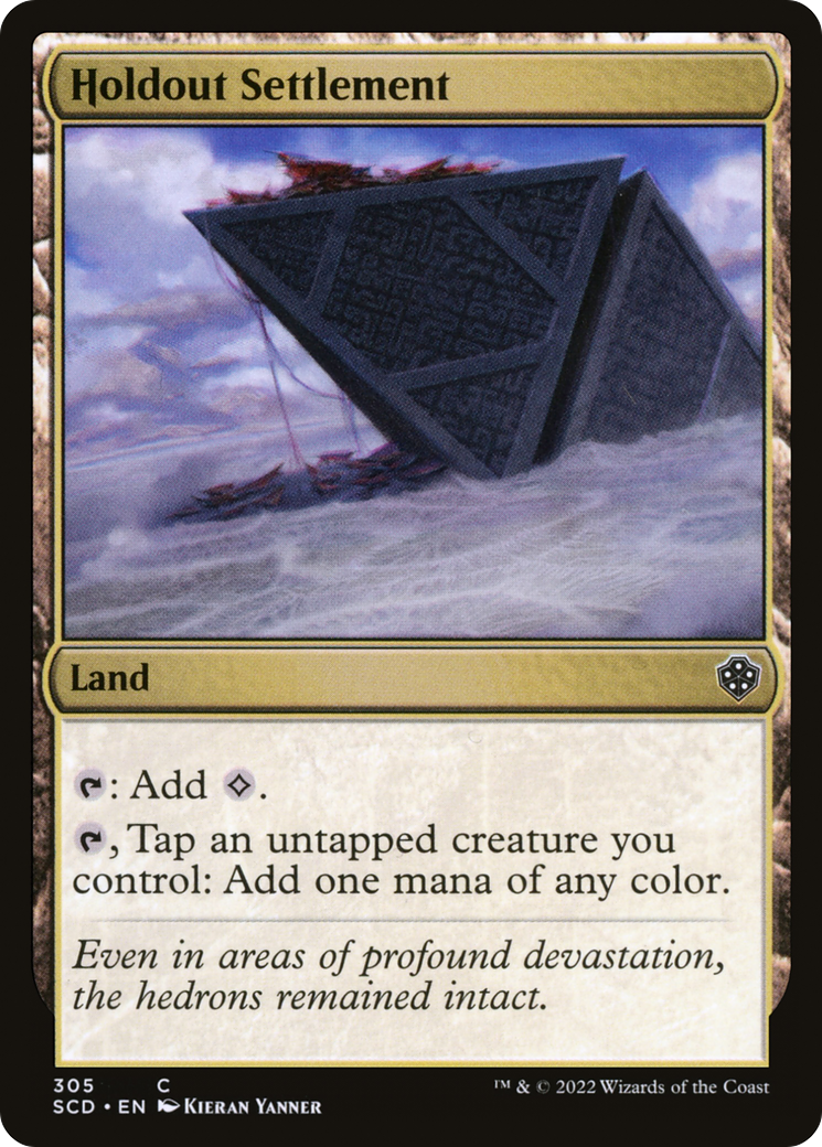 Holdout Settlement [Starter Commander Decks] | Local Legends