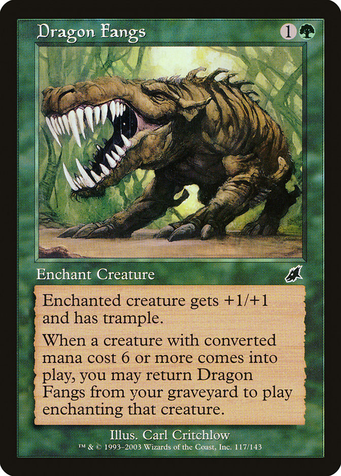 Dragon Fangs [Scourge] | Golgari Games