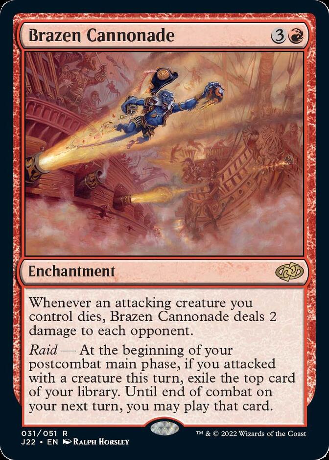 Brazen Cannonade [Jumpstart 2022] | Local Legends