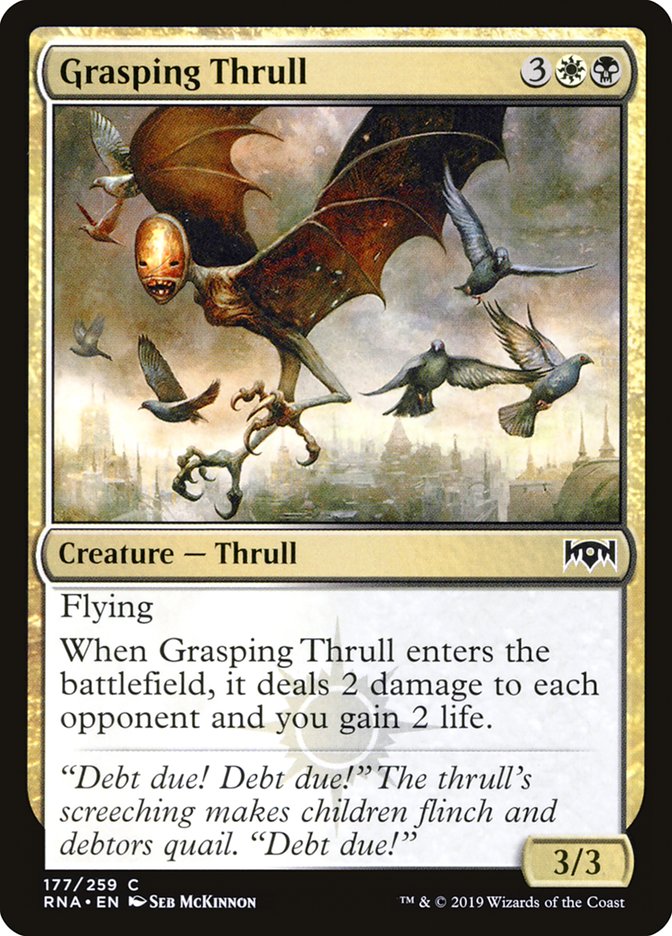 Grasping Thrull [Ravnica Allegiance] | Golgari Games