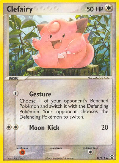 Clefairy (59/112) [EX: FireRed & LeafGreen] | Golgari Games