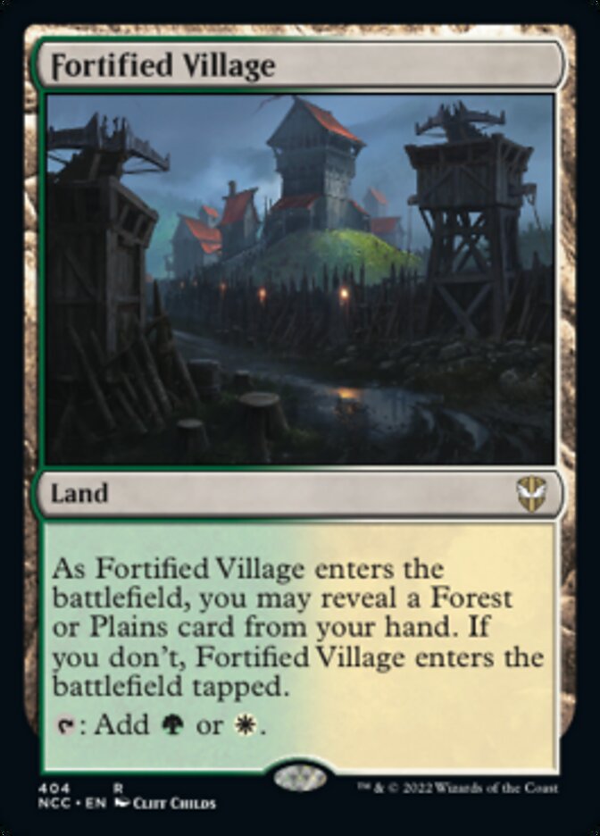 Fortified Village [Streets of New Capenna Commander] | Local Legends