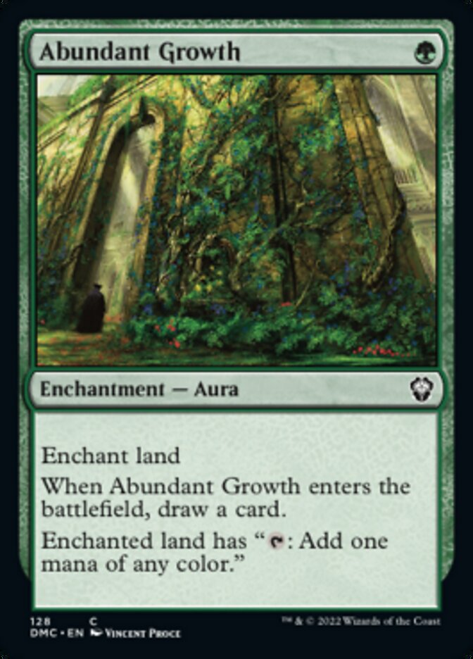 Abundant Growth [Dominaria United Commander] | Golgari Games