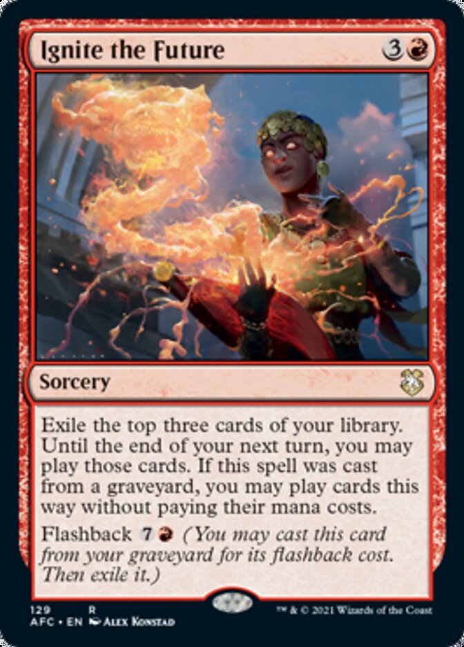 Ignite the Future [Dungeons & Dragons: Adventures in the Forgotten Realms Commander] | Local Legends