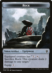 Rock // Soldier Token [Commander Legends Tokens] | Local Legends
