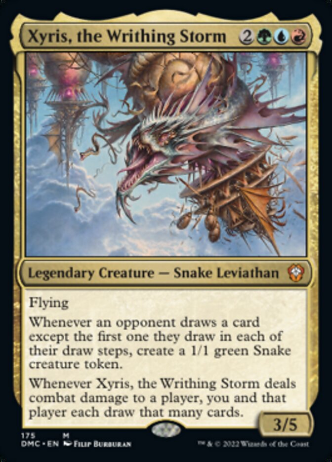 Xyris, the Writhing Storm [Dominaria United Commander] | Golgari Games