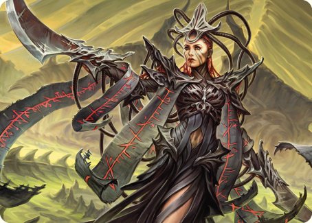 Testament Bearer Art Card [Phyrexia: All Will Be One Art Series] | Local Legends