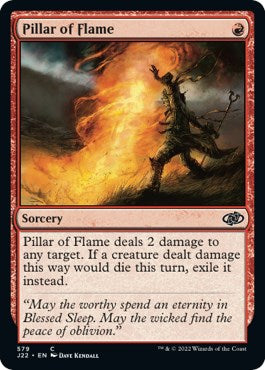 Pillar of Flame [Jumpstart 2022] | Golgari Games