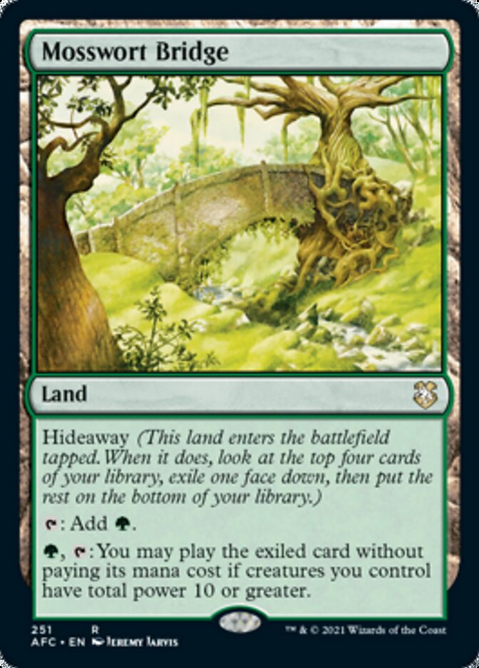 Mosswort Bridge [Dungeons & Dragons: Adventures in the Forgotten Realms Commander] | Local Legends