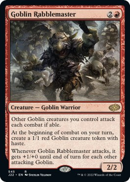 Goblin Rabblemaster [Jumpstart 2022] | Local Legends