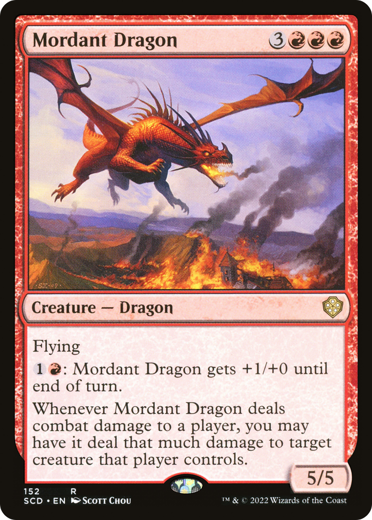 Mordant Dragon [Starter Commander Decks] | Local Legends