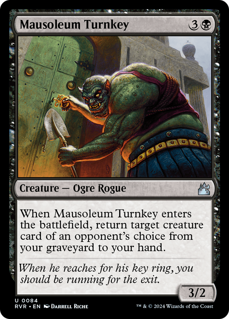 Mausoleum Turnkey [Ravnica Remastered] | Golgari Games