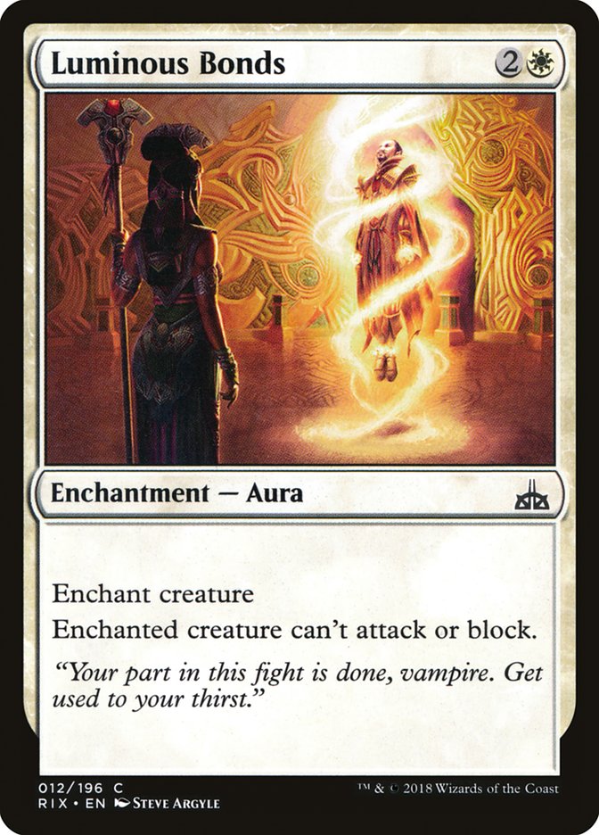 Luminous Bonds [Rivals of Ixalan] | Local Legends