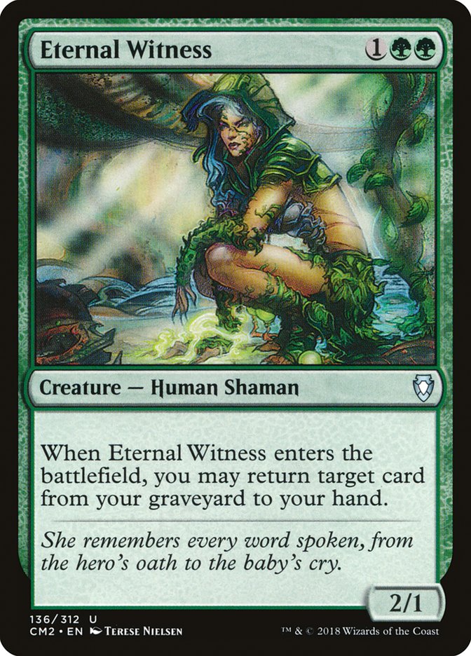 Eternal Witness [Commander Anthology Volume II] | Golgari Games