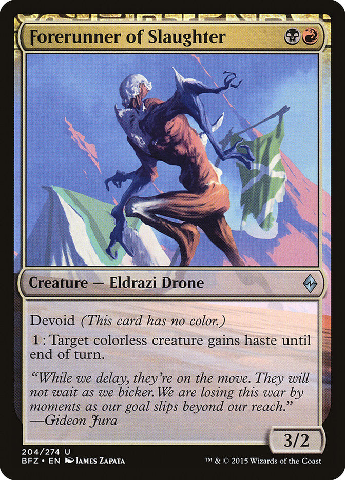 Forerunner of Slaughter [Battle for Zendikar] | Local Legends