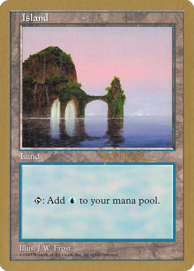 Island (pm434) (Paul McCabe) [World Championship Decks 1997] | Golgari Games