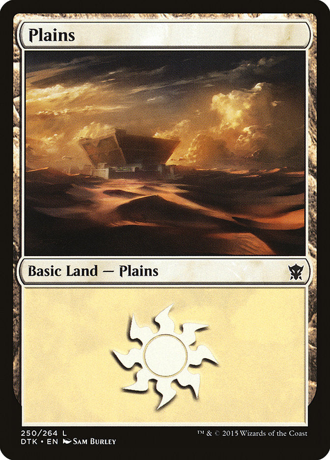 Plains (250) [Dragons of Tarkir] | Golgari Games