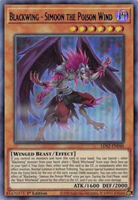 Blackwing - Simoon the Poison Wind (Purple) [LDS2-EN040] Ultra Rare | Golgari Games