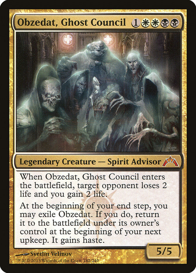 Obzedat, Ghost Council [Gatecrash] | Golgari Games