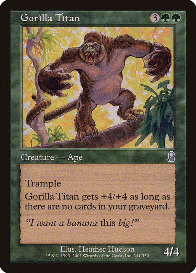 Gorilla Titan [Odyssey] | Local Legends
