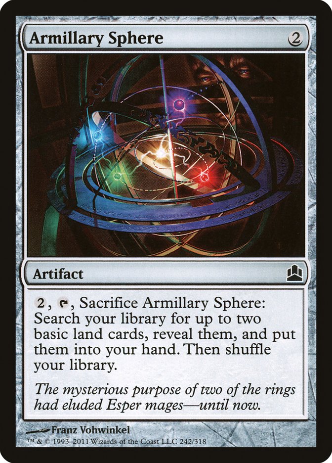 Armillary Sphere [Commander 2011] | Golgari Games