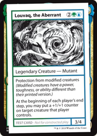 Louvaq, the Aberrant (2021 Edition) [Mystery Booster Playtest Cards] | Golgari Games