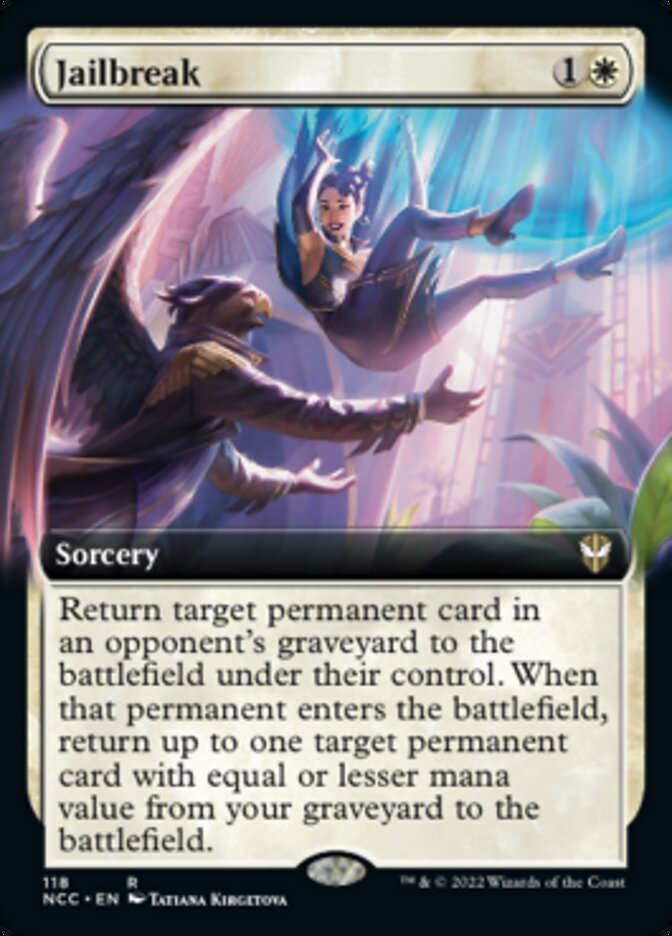 Jailbreak (Extended Art) [Streets of New Capenna Commander] | Local Legends