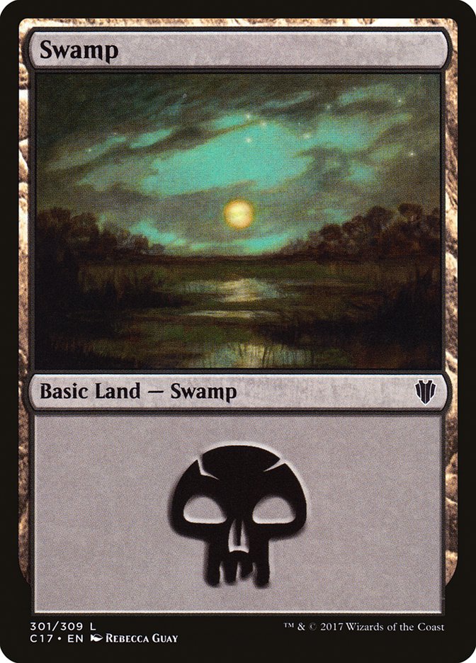 Swamp (301) [Commander 2017] | Local Legends