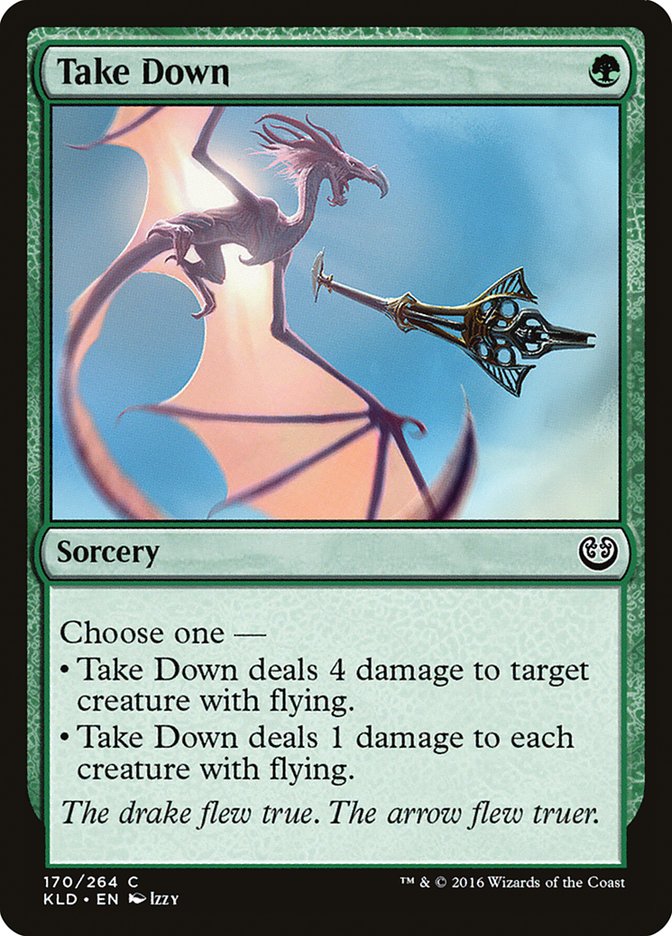 Take Down [Kaladesh] | Golgari Games