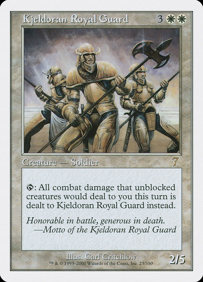 Kjeldoran Royal Guard [Seventh Edition] | Local Legends