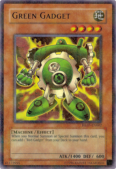 Green Gadget [HL05-EN002] Parallel Rare | Golgari Games