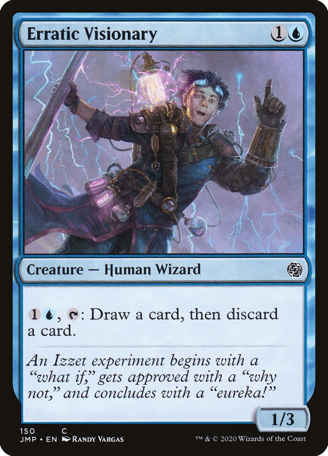 Erratic Visionary [Jumpstart] | Local Legends